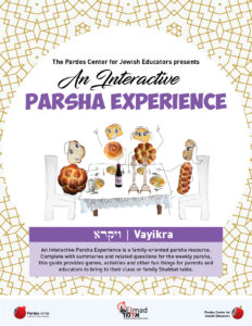 an interactive parsha experience: vayikra
